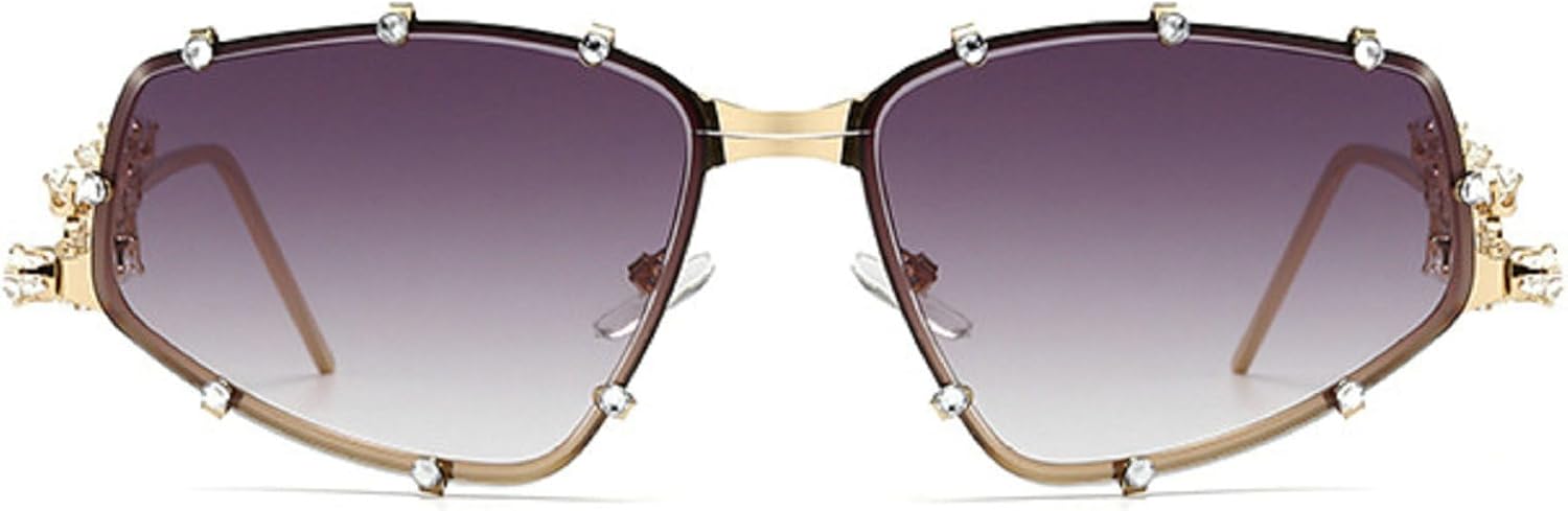 Модные солнцезащитные очки неправильной квадратной формы, роскошные трендовые солнцезащитные очки с бриллиантами, женские ретро-очки с крупными стразами, модель N47 mincl, Gray
Модные солнцезащитные очки неправильной квадратной формы, роскошные трендовые солнцезащитные очки с бриллиантами, женские ретро-очки с крупными стразами, модель N47 mincl, Gray