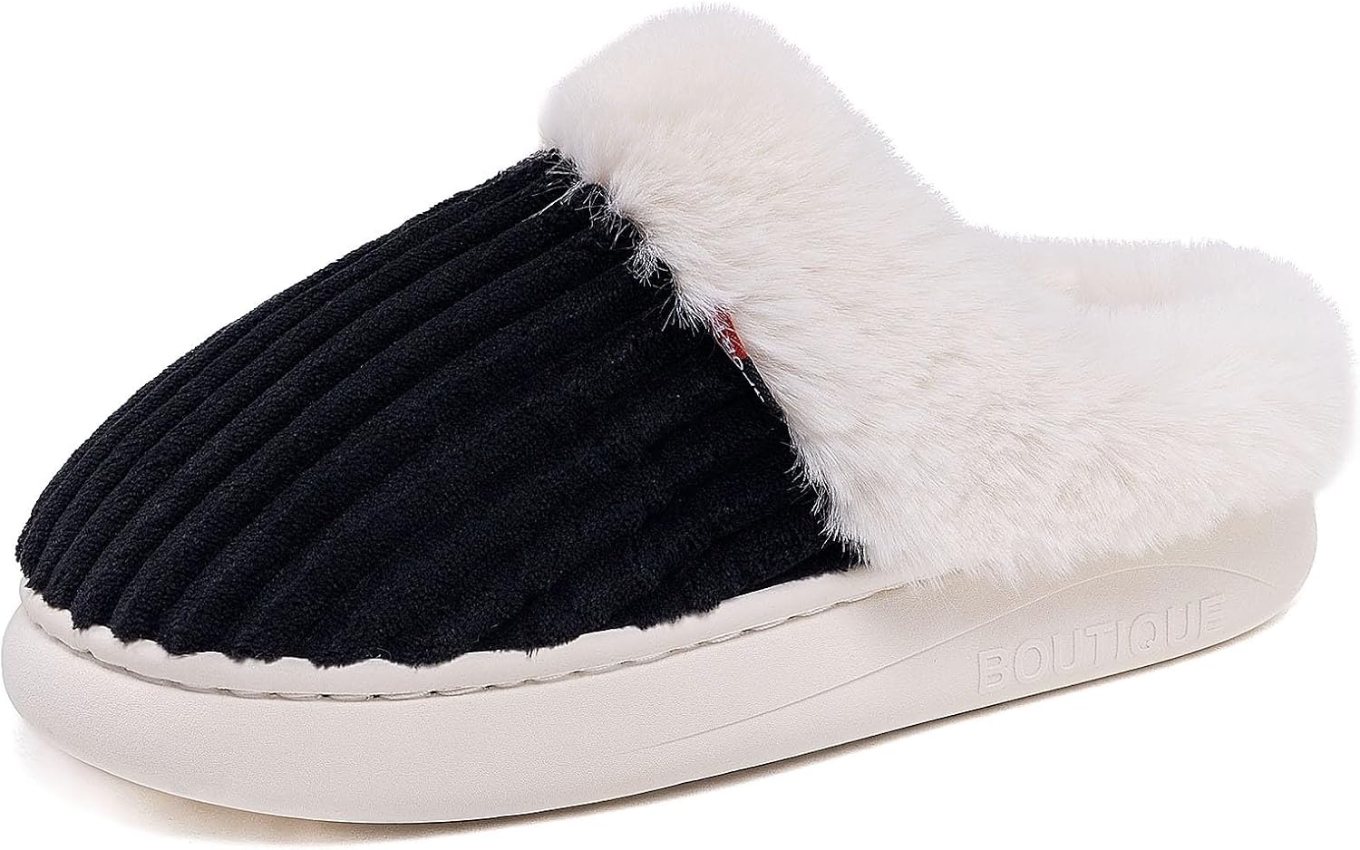 Тапочки для женщин 2025 года Уютные стильные зимние тапочки с плюшевой внутренней отделкой, толстой подошвой и противоскользящей подошвой Generic, черный
Тапочки для женщин 2025 года Уютные стильные зимние тапочки с плюшевой внутренней отделкой, толстой подошвой и противоскользящей подошвой Generic, черный