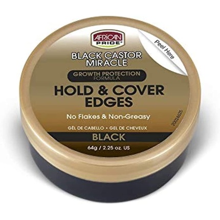 Черный гель для фиксации и покрытия краев Castor Miracle Black 64 г African Pride
Черный гель для фиксации и покрытия краев Castor Miracle Black 64 г African Pride