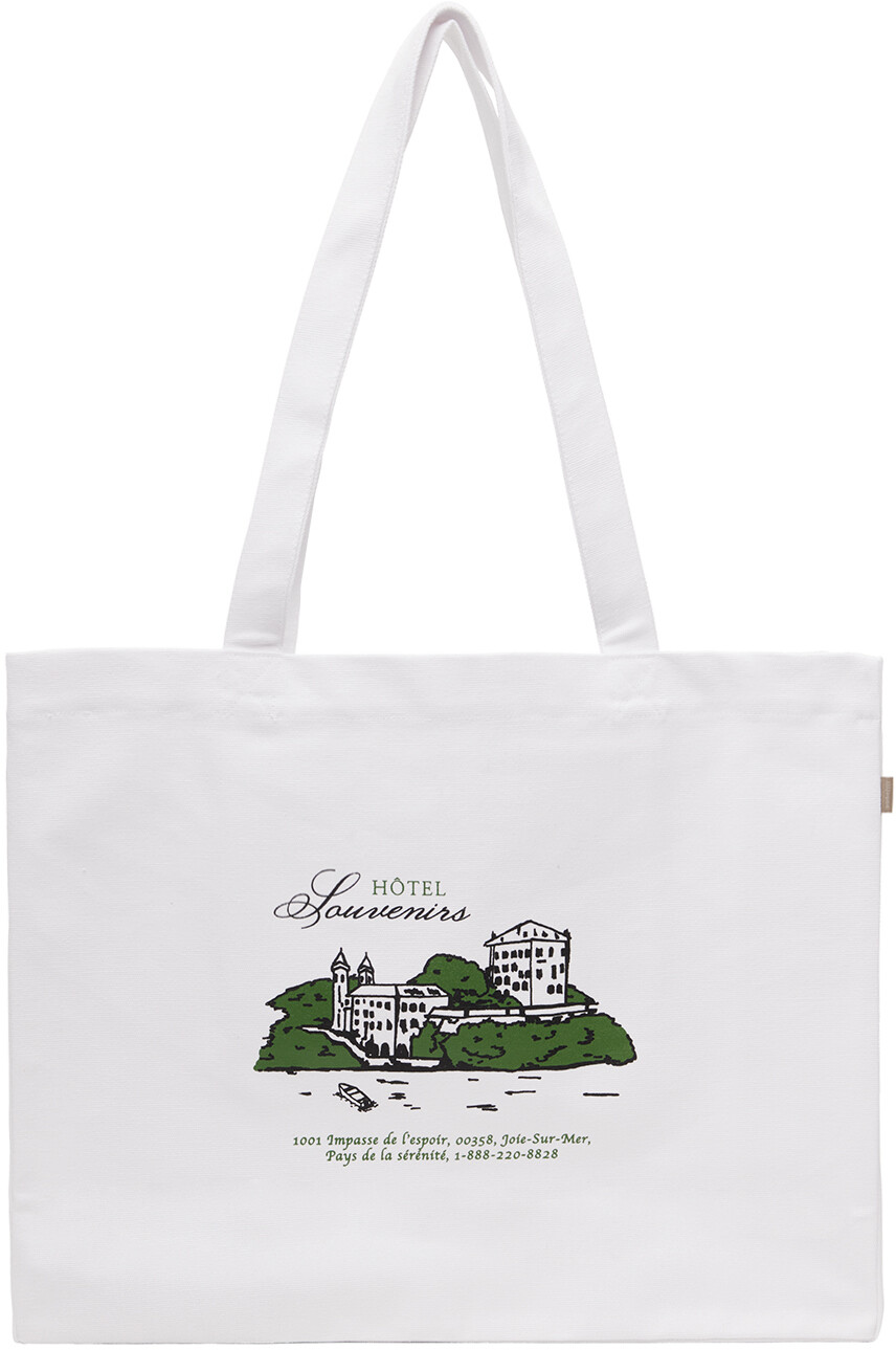 Сумка JJJJound Edition «Сувениры отеля» A.P.C., белый
Сумка JJJJound Edition «Сувениры отеля» A.P.C., белый