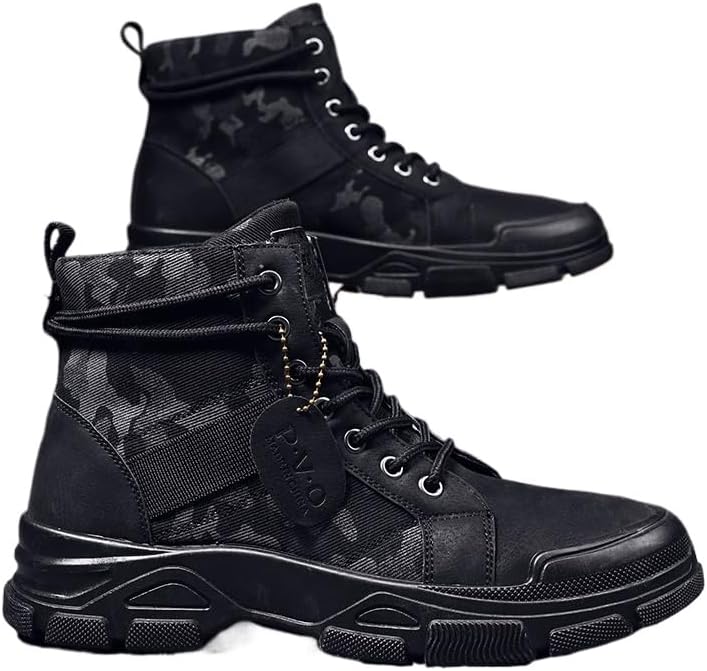 Мужские водонепроницаемые походные ботинки выше щиколотки, легкая обувь для треккинга и прогулок на природе Hhhchpm, черный
Мужские водонепроницаемые походные ботинки выше щиколотки, легкая обувь для треккинга и прогулок на природе Hhhchpm, черный