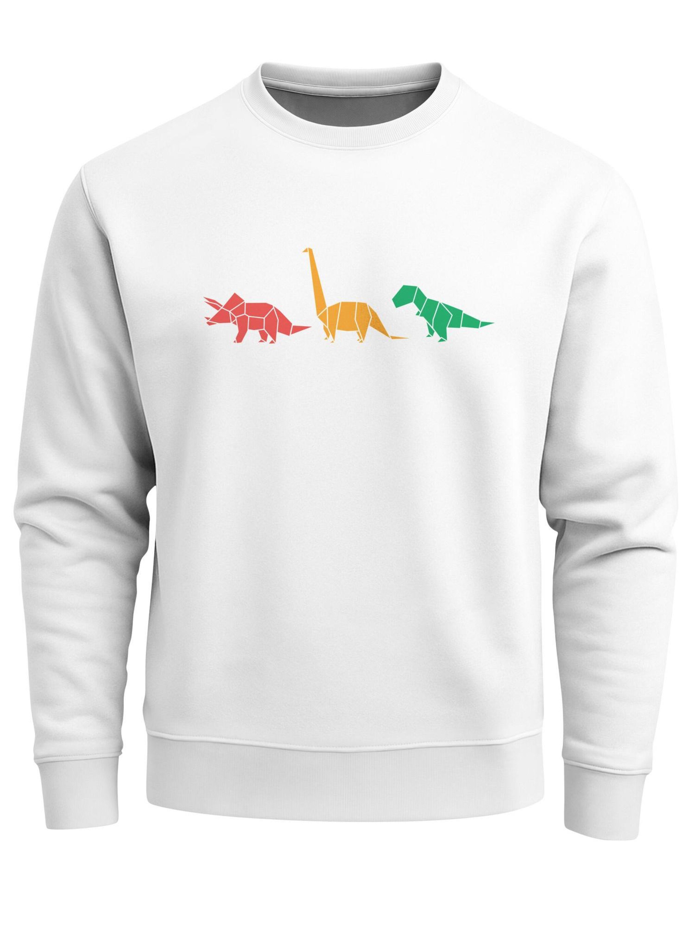 Neverless Свитшот 'Geometric Dino' в белом цвете
Neverless Свитшот 'Geometric Dino' в белом цвете