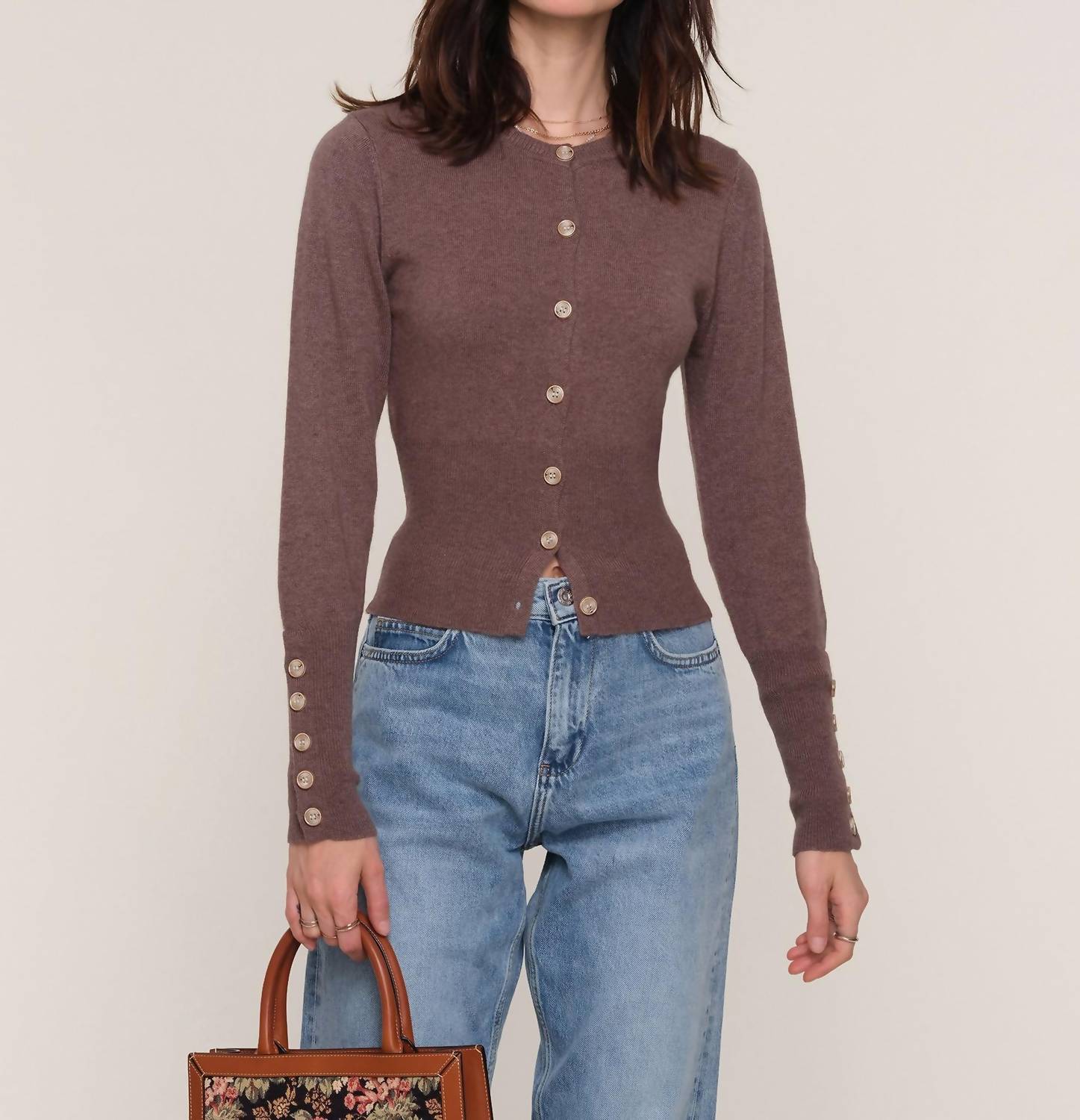 Heartloom Кардиган Seurat цвета таупе
Heartloom Кардиган Seurat цвета таупе