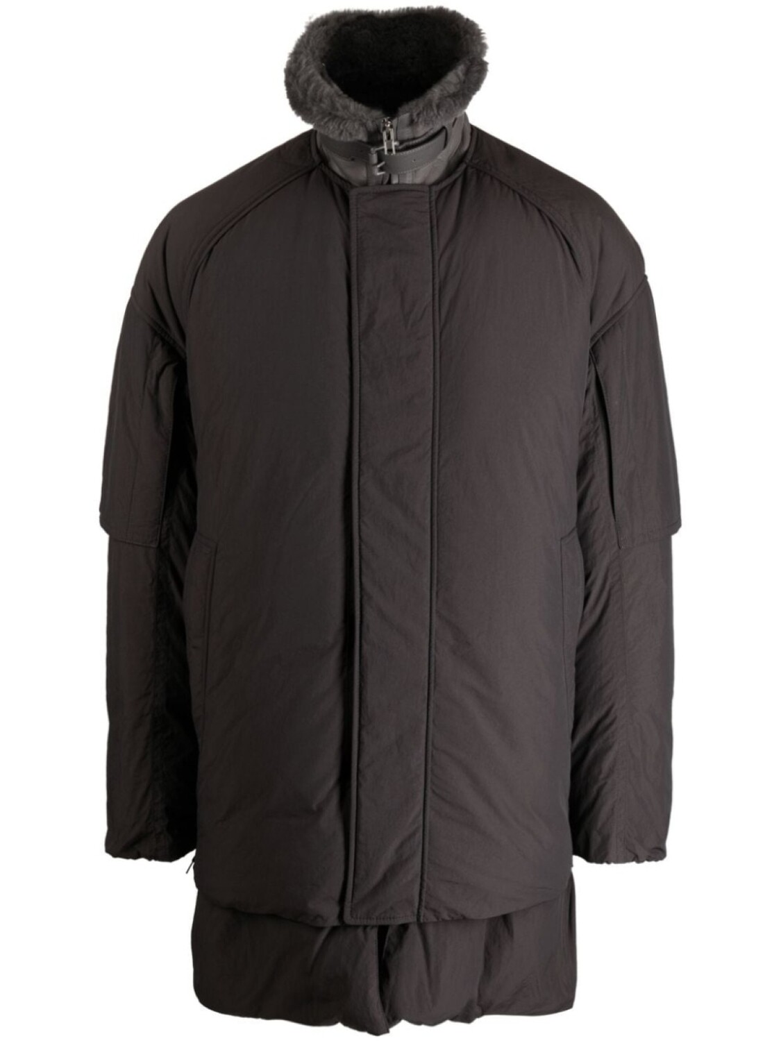 Пуховик с воротником-стойкой Juun.J, серый
Пуховик с воротником-стойкой Juun.J, серый