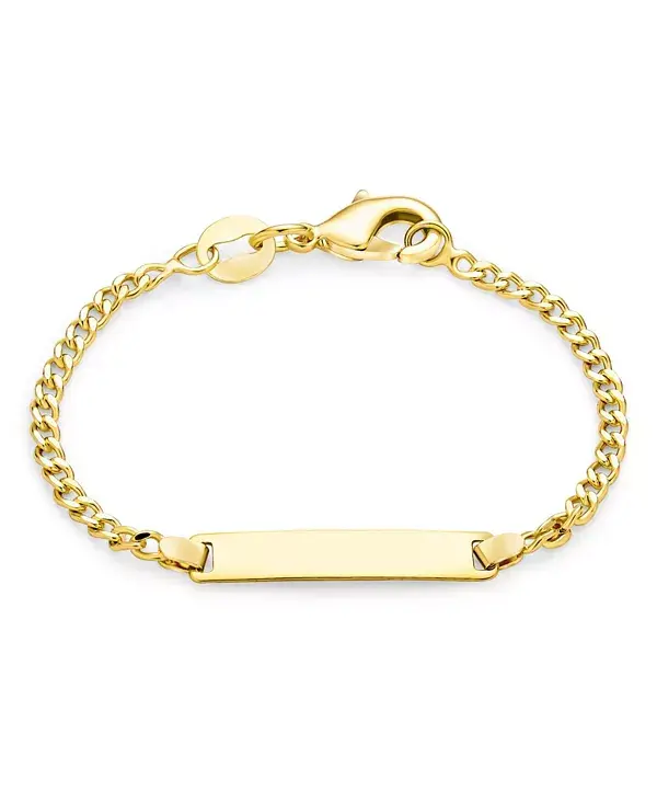 Маленький идентификационный браслет из позолоченной латуни, легкий, на маленькое запястье 5 дюймов Bling Jewelry, gold-tone
Маленький идентификационный браслет из позолоченной латуни, легкий, на маленькое запястье 5 дюймов Bling Jewelry, gold-tone