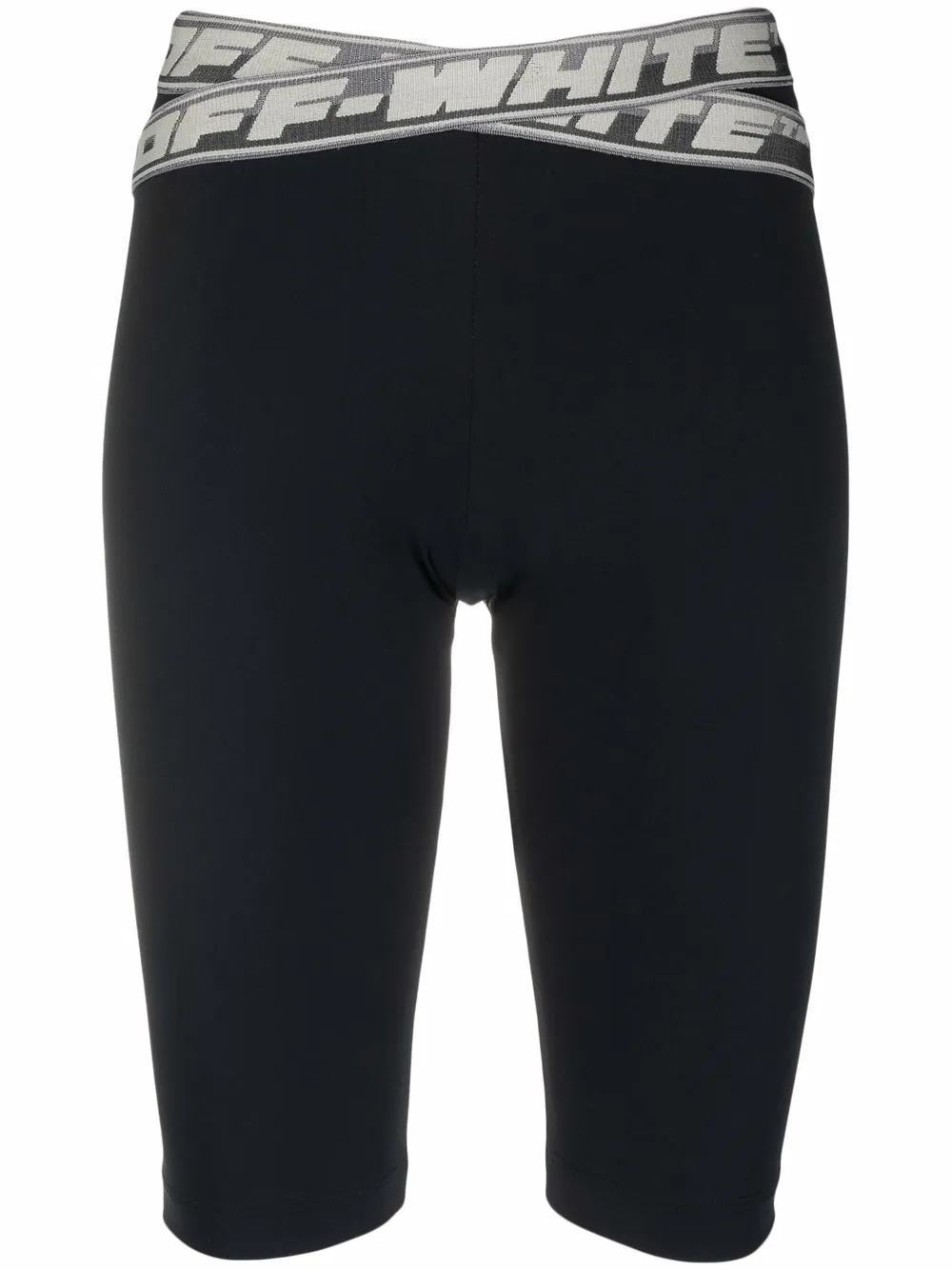 Облегающие шорты с логотипом OFF-WHITE, черный
Облегающие шорты с логотипом OFF-WHITE, черный