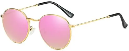 Классические женские круглые солнцезащитные очки 2026 года, розовые, с зеркальным покрытием, в стиле ретро, мужские очки с зеркальным покрытием MTZJH, Rose Mirror
Классические женские круглые солнцезащитные очки 2026 года, розовые, с зеркальным покрытием, в стиле ретро, мужские очки с зеркальным покрытием MTZJH, Rose Mirror
