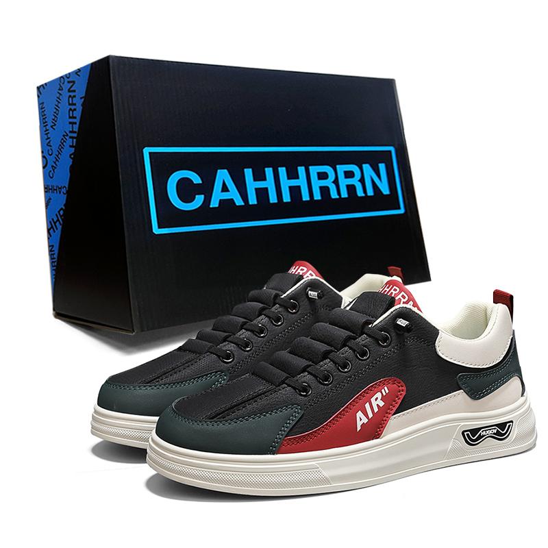 Нескользящие низкие кроссовки для мужчин CAHHRRN, Black Beige
Нескользящие низкие кроссовки для мужчин CAHHRRN, Black Beige