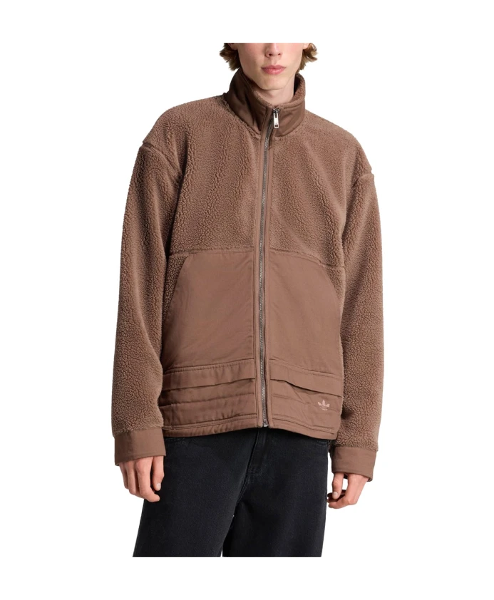 Кардиган с застежкой-молнией Felpa Adidas Originals, коричневый
Кардиган с застежкой-молнией Felpa Adidas Originals, коричневый