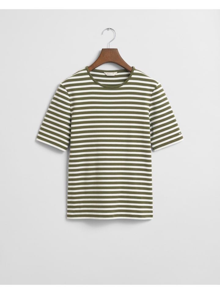 Gant Облегающая полосатая ребристая футболка 1х1, цвет «Кантри Бежевый», Бежевый, Gant Облегающая полосатая ребристая футболка 1х1, цвет «Кантри Бежевый»
Gant Облегающая полосатая ребристая футболка 1х1, цвет «Кантри Бежевый», Бежевый, Gant Облегающая полосатая ребристая футболка 1х1, цвет «Кантри Бежевый»