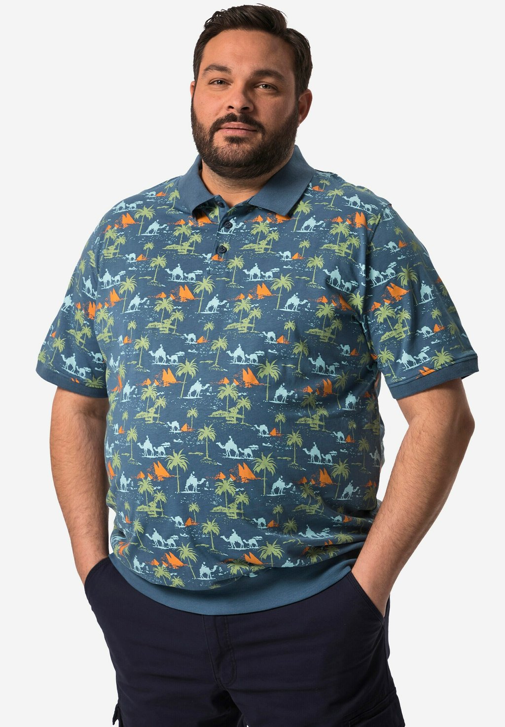 Поло BAUCHFIT HALBARM Men Plus, синий деним
Поло BAUCHFIT HALBARM Men Plus, синий деним