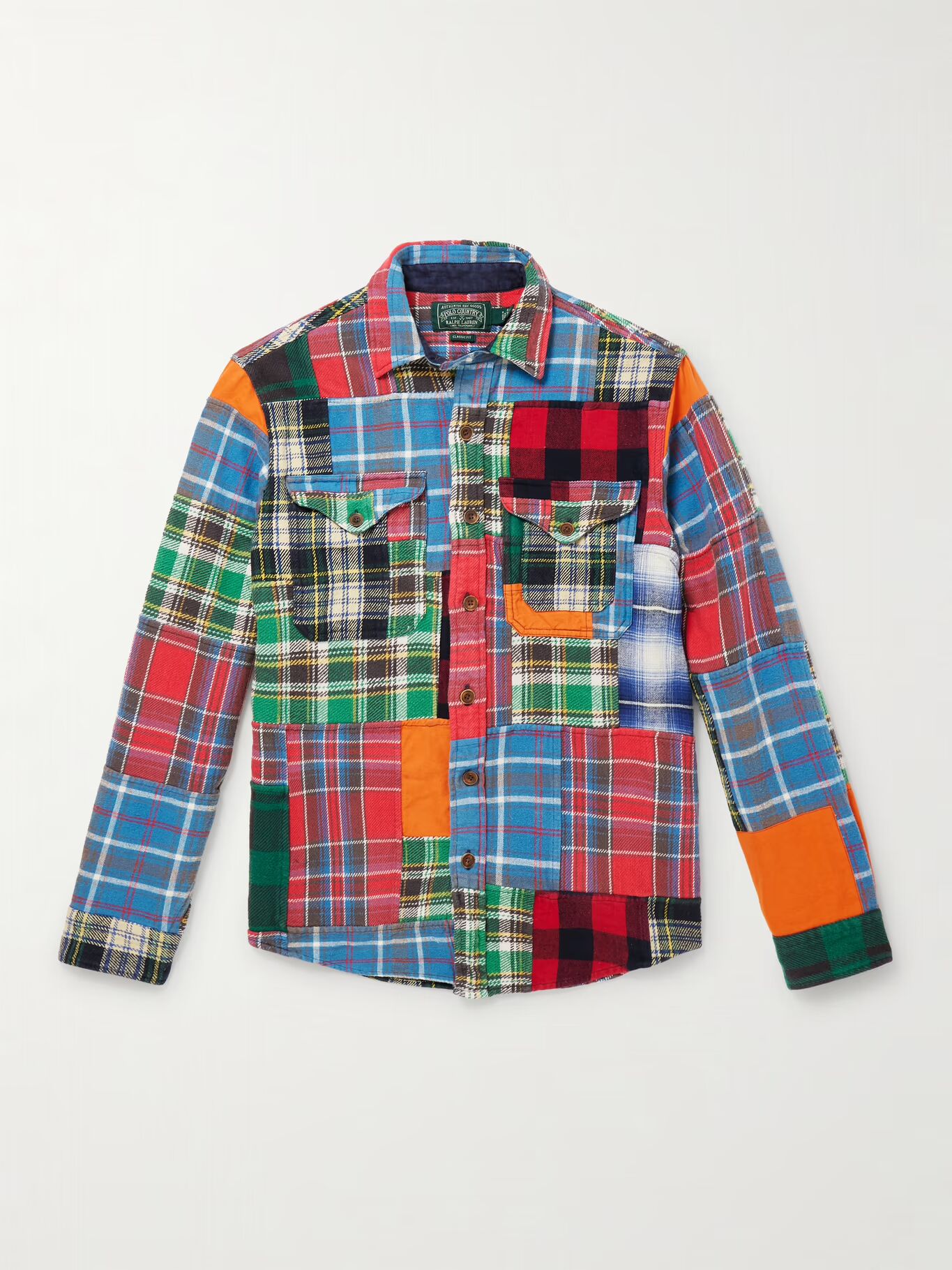 Рубашка Polo Country Check в стиле пэчворк из хлопка и фланели POLO RALPH LAUREN, синий
Рубашка Polo Country Check в стиле пэчворк из хлопка и фланели POLO RALPH LAUREN, синий