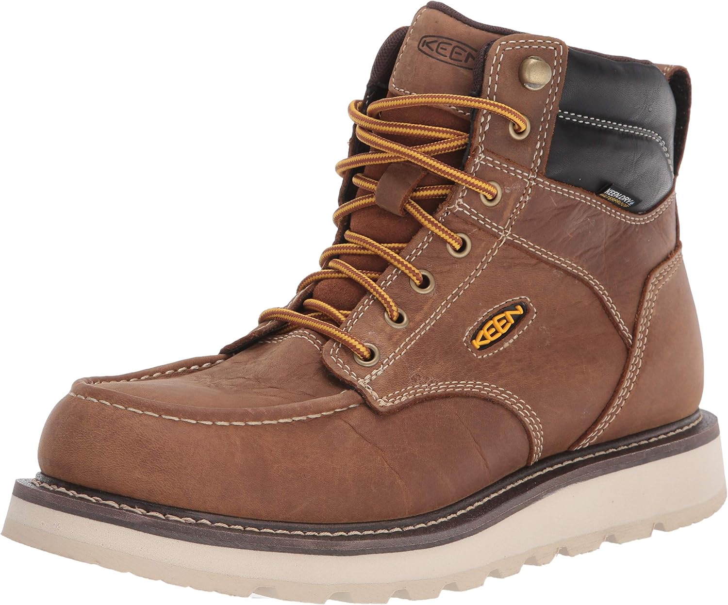 Мужские рабочие ботинки KEEN Utility Cincinnati 6" с водонепроницаемым верхом и круглым мягким носком
Мужские рабочие ботинки KEEN Utility Cincinnati 6" с водонепроницаемым верхом и круглым мягким носком