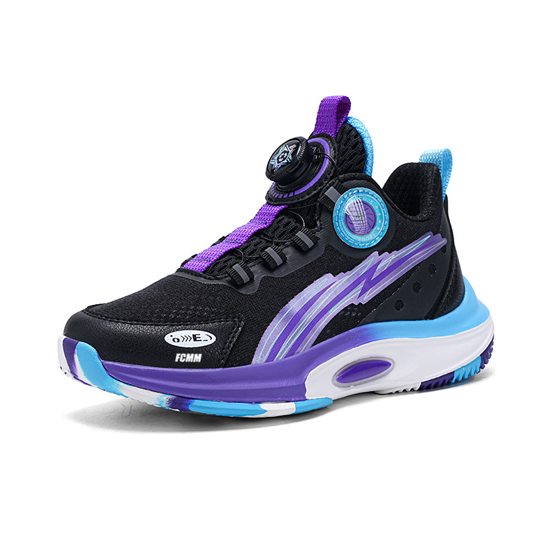 Баскетбольные кроссовки с амортизацией, износостойкие, с низким верхом, детские FCMM, черный/фиолетовый
Баскетбольные кроссовки с амортизацией, износостойкие, с низким верхом, детские FCMM, черный/фиолетовый