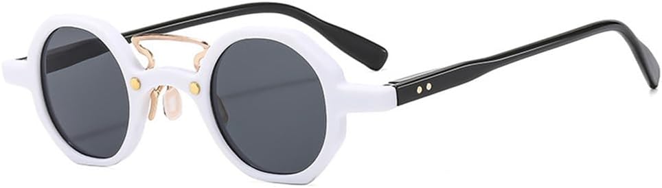 Женские солнцезащитные очки с двойной перемычкой, мужские с заклепками, градиентной защитой от УФ-излучения UV400, для занятий спортом на открытом воздухе, бега и езды на велосипеде UYPTK, White Black Gray
Женские солнцезащитные очки с двойной перемычкой, мужские с заклепками, градиентной защитой от УФ-излучения UV400, для занятий спортом на открытом воздухе, бега и езды на велосипеде UYPTK, White Black Gray