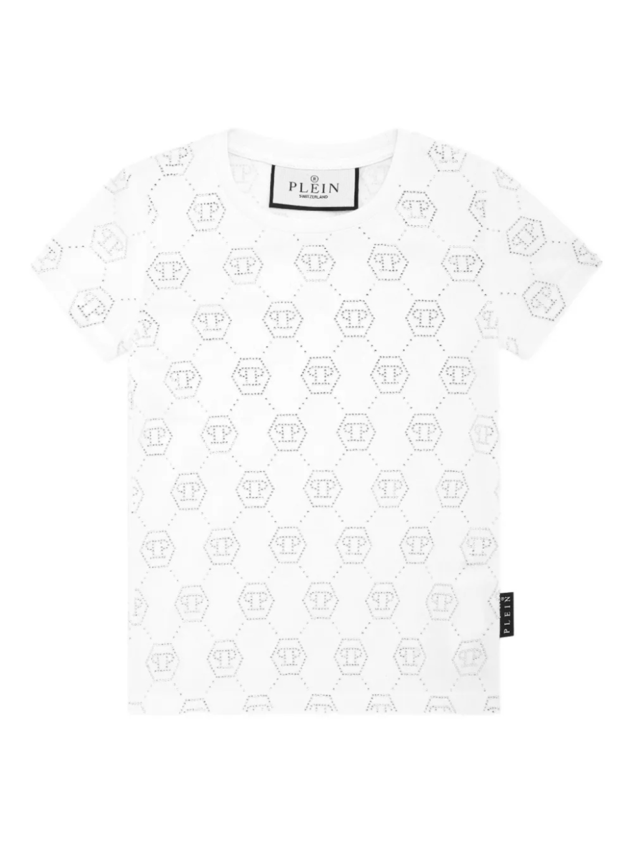 Футболка с монограммой и стразами Philipp Plein, белый
Футболка с монограммой и стразами Philipp Plein, белый