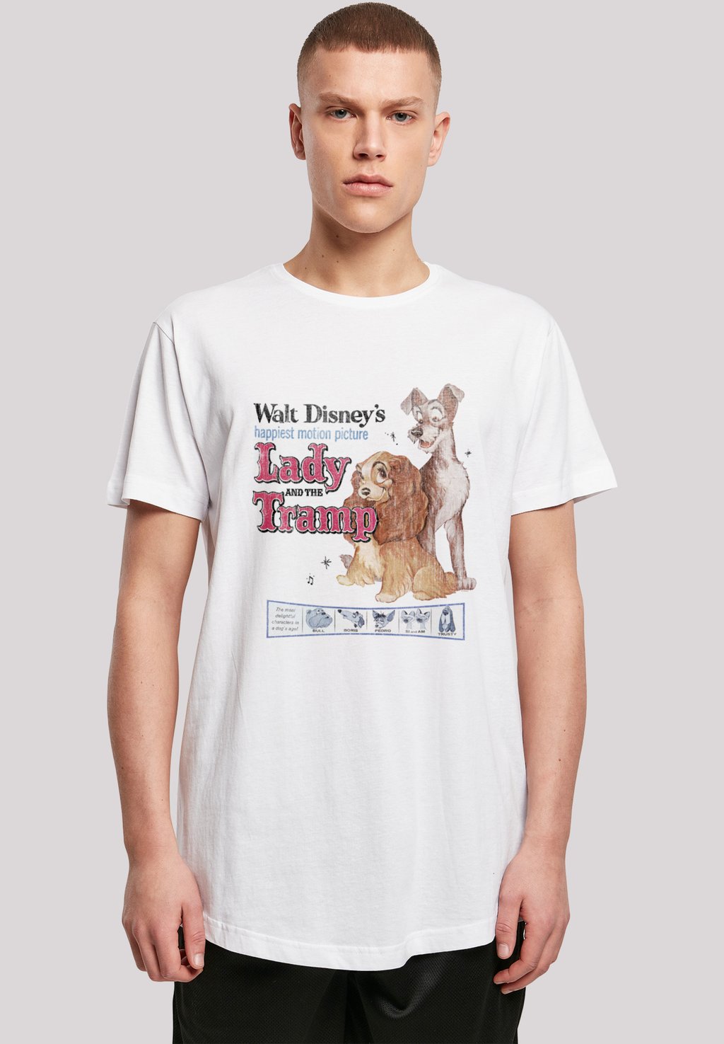 Футболка с принтом LONG CUT DISNEY SUSI UND STROLCH DISTRESSED CLASSIC POST F4NT4STIC, белый
Футболка с принтом LONG CUT DISNEY SUSI UND STROLCH DISTRESSED CLASSIC POST F4NT4STIC, белый