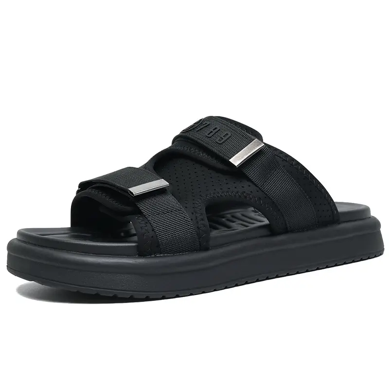 Подошва из вспененной резины, тихая, устойчивая к запахам, износостойкая, быстросохнущая, мужские черные сандалии SENJIALUO, Black
Подошва из вспененной резины, тихая, устойчивая к запахам, износостойкая, быстросохнущая, мужские черные сандалии SENJIALUO, Black