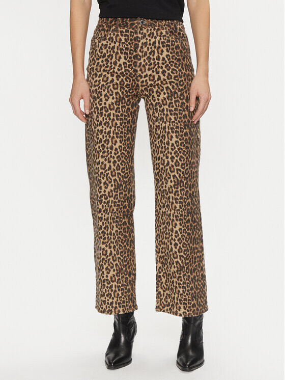 Джинсы широкие Vero Moda, коричневый 
Джинсы широкие Vero Moda, коричневый