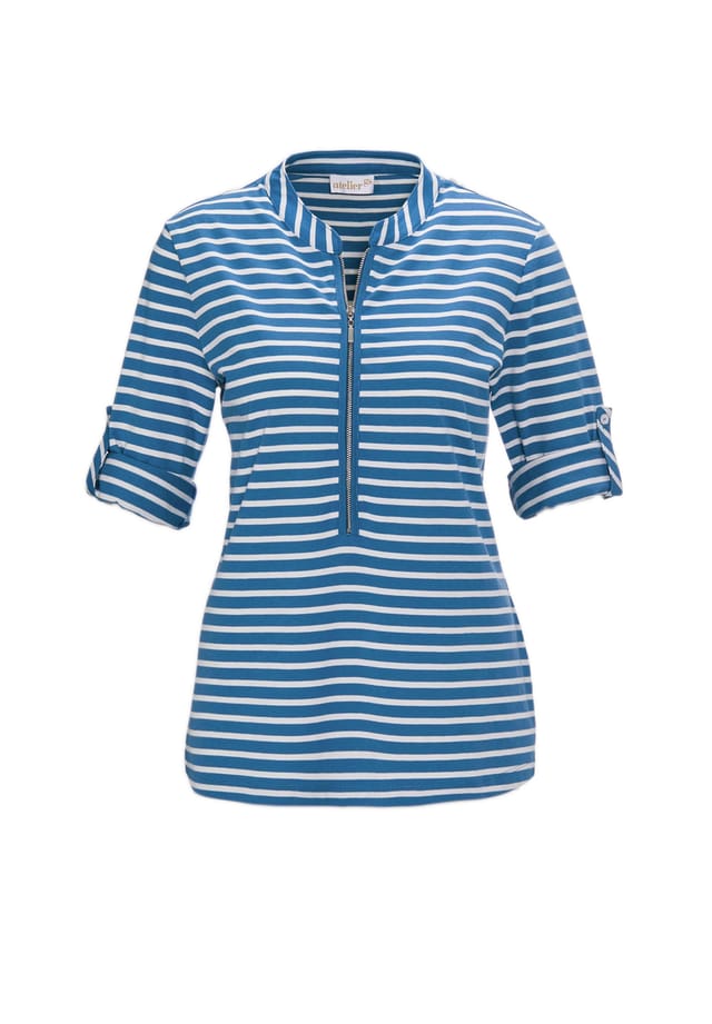 Короткий размер: спортивная полосатая рубашка удлиненного фасона. Goldner, мультиколор
Короткий размер: спортивная полосатая рубашка удлиненного фасона. Goldner, мультиколор