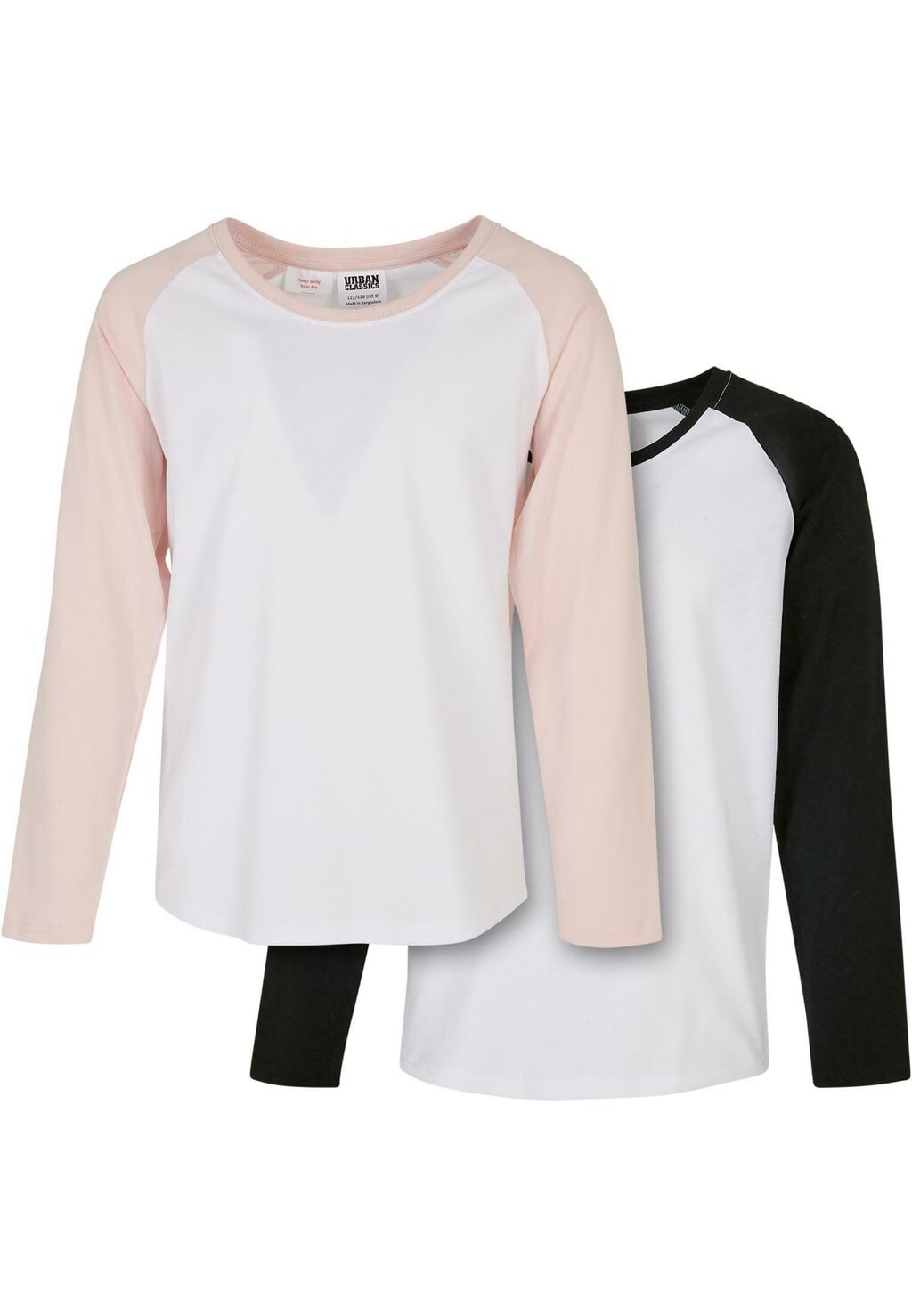 Рубашка с длинным рукавом LONGSLEEVE 2-PACK Urban Classics, цвет white pink+white black
Рубашка с длинным рукавом LONGSLEEVE 2-PACK Urban Classics, цвет white pink+white black
