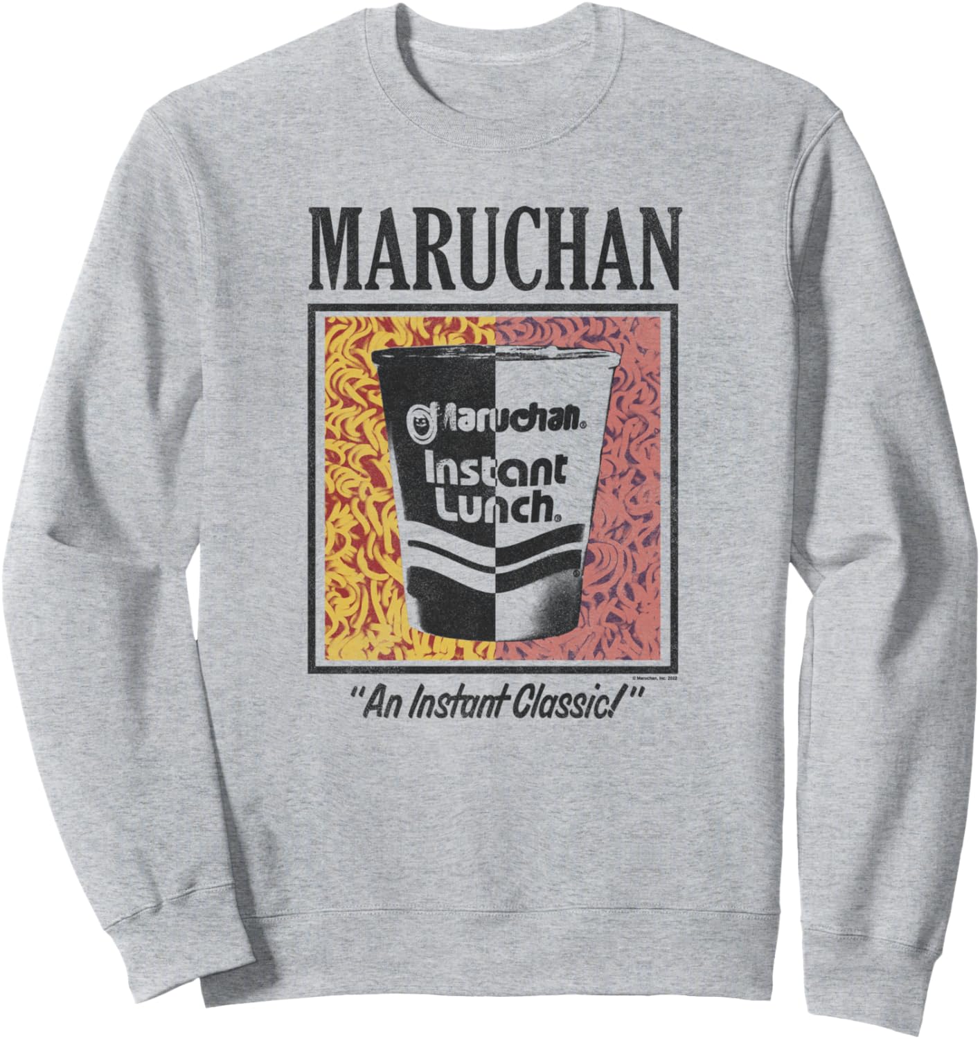 Быстрорастворимый обед Maruchan - мгновенная классика! Толстовка с логотипом в стиле арт-поп Maru-Chan, серый
Быстрорастворимый обед Maruchan - мгновенная классика! Толстовка с логотипом в стиле арт-поп Maru-Chan, серый