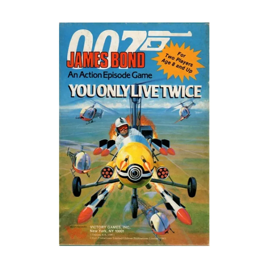 Коробочная игра You Only Live Twice - Action Episode Game, James Bond (Victory Games)
Коробочная игра You Only Live Twice - Action Episode Game, James Bond (Victory Games)