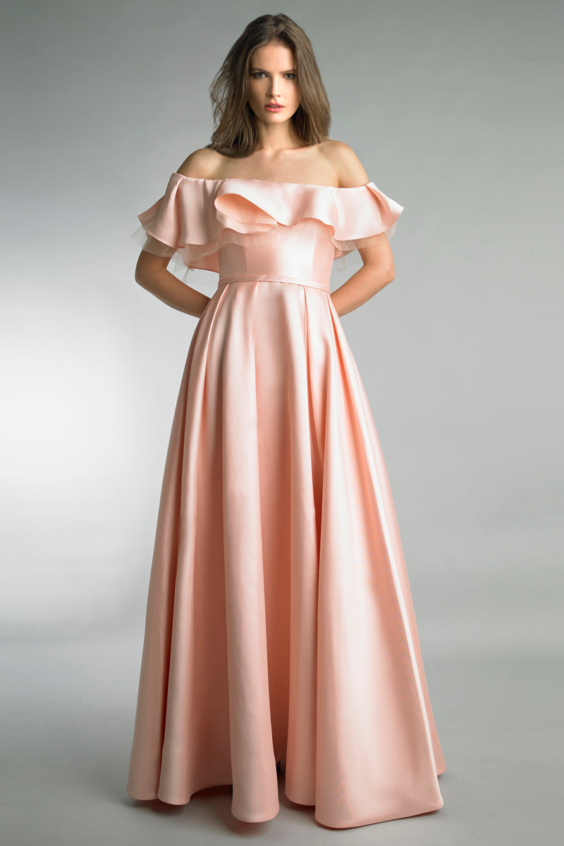 Вечернее платье с открытыми плечами Basix Black Label, розовый
Вечернее платье с открытыми плечами Basix Black Label, розовый