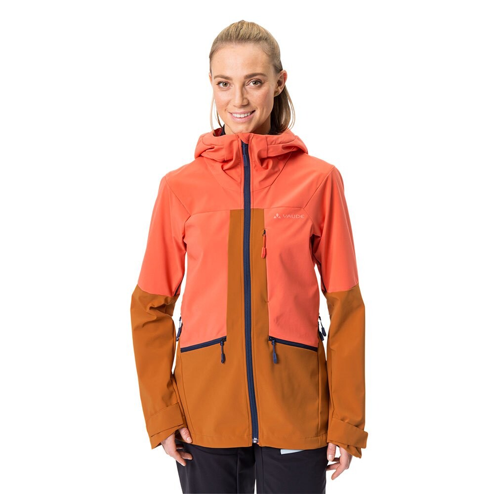 Спортивная куртка VAUDE Monviso softshell, оранжевый 
Спортивная куртка VAUDE Monviso softshell, оранжевый