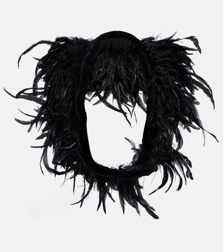 Перьевой шарф Dolce&Gabbana, Nero
Перьевой шарф Dolce&Gabbana, Nero