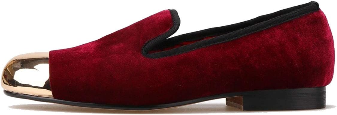 Ручная работа FERUCCI Мужские однотонные бордовые бархатные лоферы с золотым носком
Ручная работа FERUCCI Мужские однотонные бордовые бархатные лоферы с золотым носком
