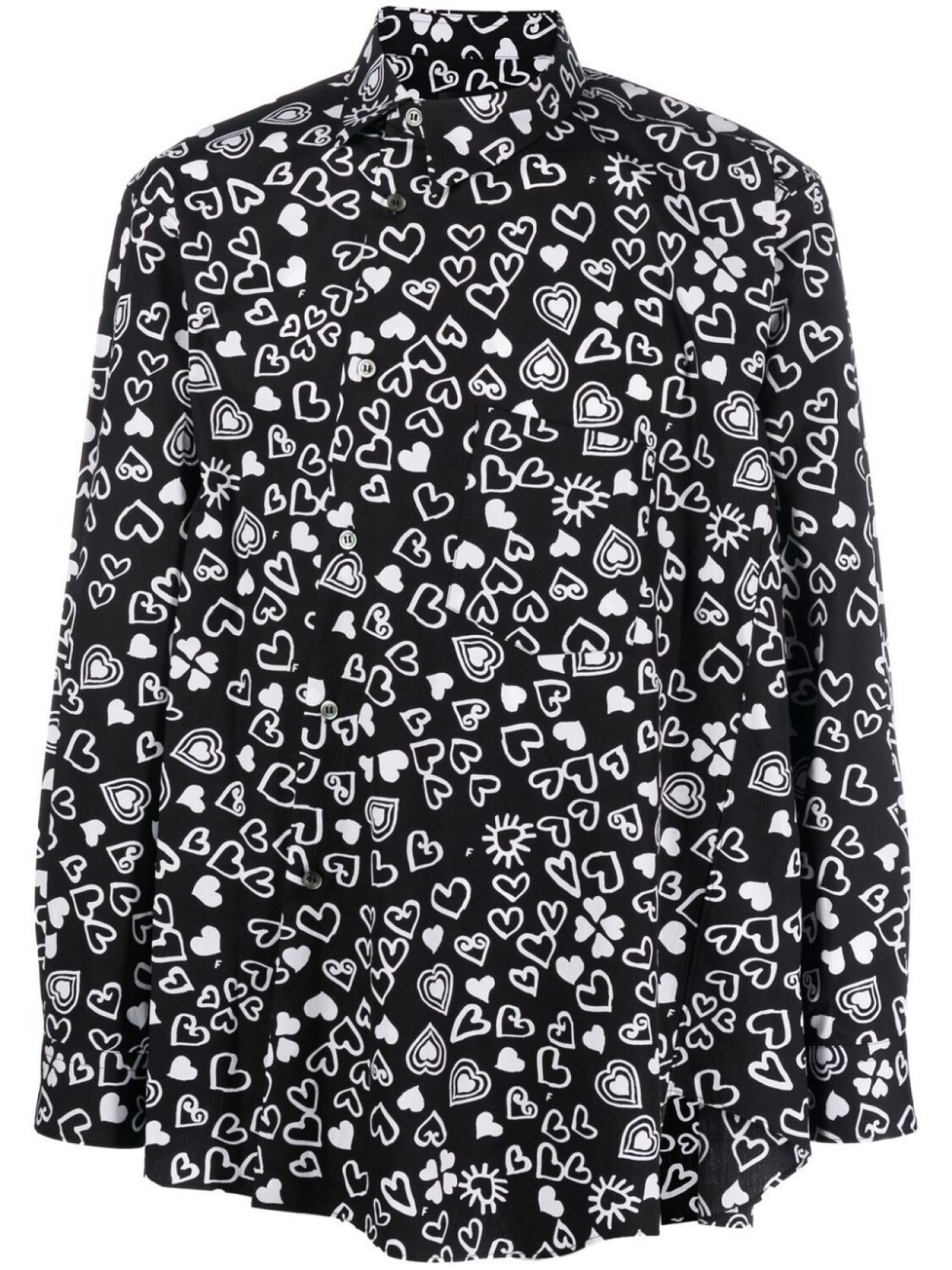 Black Comme Des Garçons рубашка с принтом, черный
Black Comme Des Garçons рубашка с принтом, черный