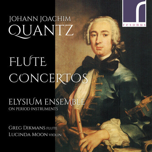 CD диск Quantz / Elysium Ensemble / Dikmans: Flute Concertos
CD диск Quantz / Elysium Ensemble / Dikmans: Flute Concertos
