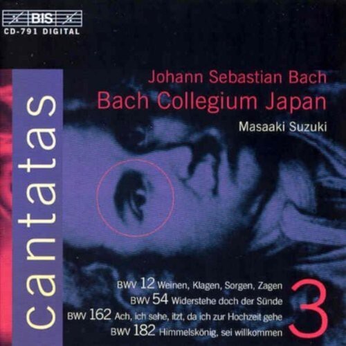 CD диск Bach / Bach Collegium Japan / Suzuki / Mera: Canatatas III 
CD диск Bach / Bach Collegium Japan / Suzuki / Mera: Canatatas III
