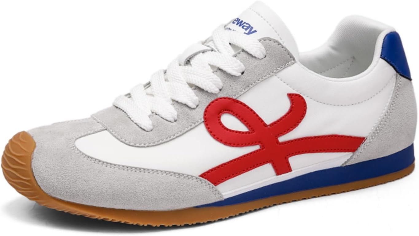 Мужские модные кроссовки на шнуровке - асимметричный верх из дышащей сетки, стелька с поддержкой свода из памятью формы, противоскользящая резиновая подошва - стильные для уличной моды, занятий в спортзале и комфорта на весь день Kpdwfms, красны...
Мужские модные кроссовки на шнуровке - асимметричный верх из дышащей сетки, стелька с поддержкой свода из памятью формы, противоскользящая резиновая подошва - стильные для уличной моды, занятий в спортзале и комфорта на весь день Kpdwfms, красны...