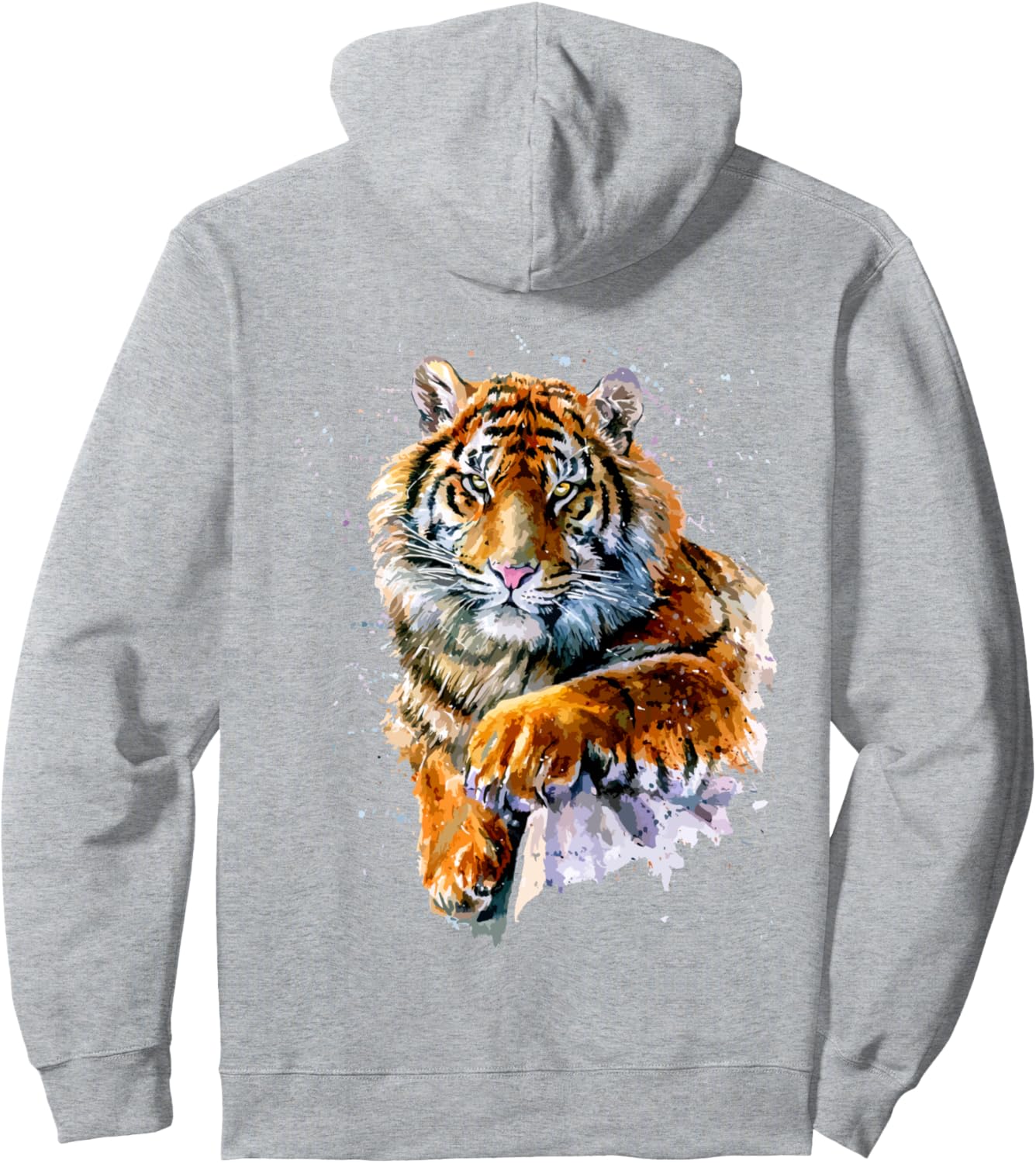 Бенгальский тигр, толстовка с капюшоном The Bengal Tiger, серый
Бенгальский тигр, толстовка с капюшоном The Bengal Tiger, серый