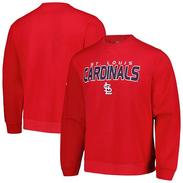 Мужской красный свитшот St Louis Cardinals Stitches
Мужской красный свитшот St Louis Cardinals Stitches