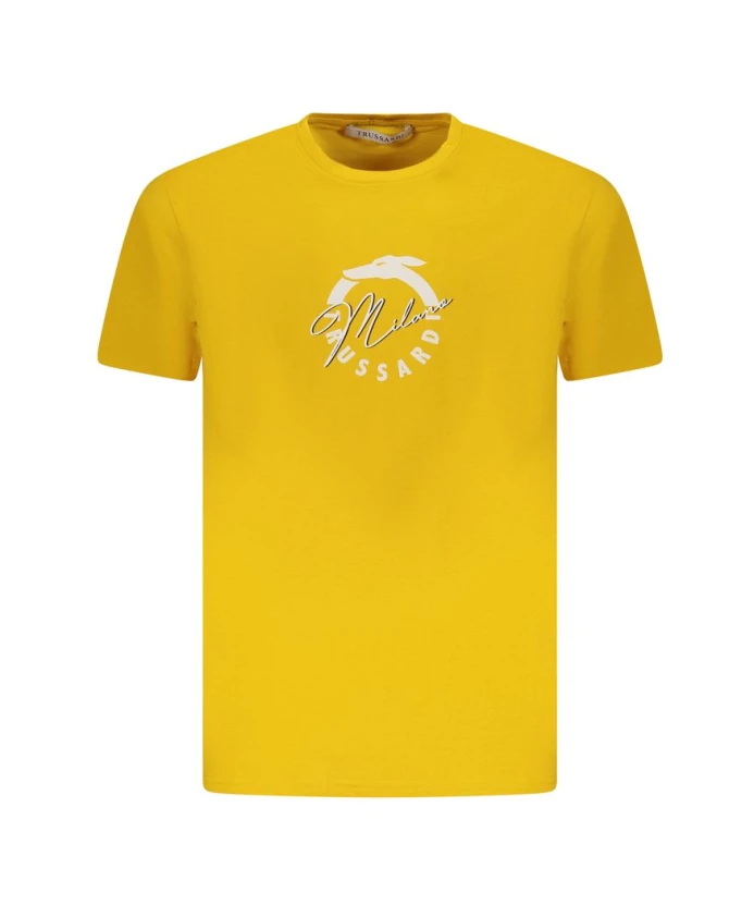 Хлопковая футболка Trussardi, желтый
Хлопковая футболка Trussardi, желтый