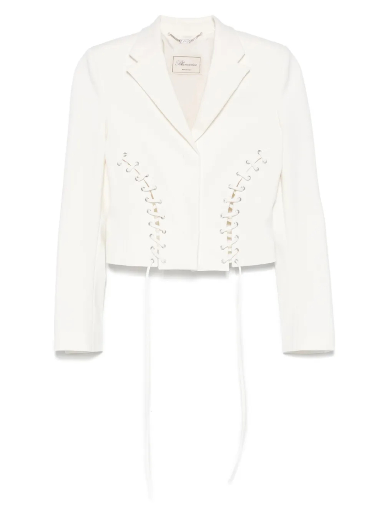 Куртка со шнуровкой Blumarine, нейтральный
Куртка со шнуровкой Blumarine, нейтральный