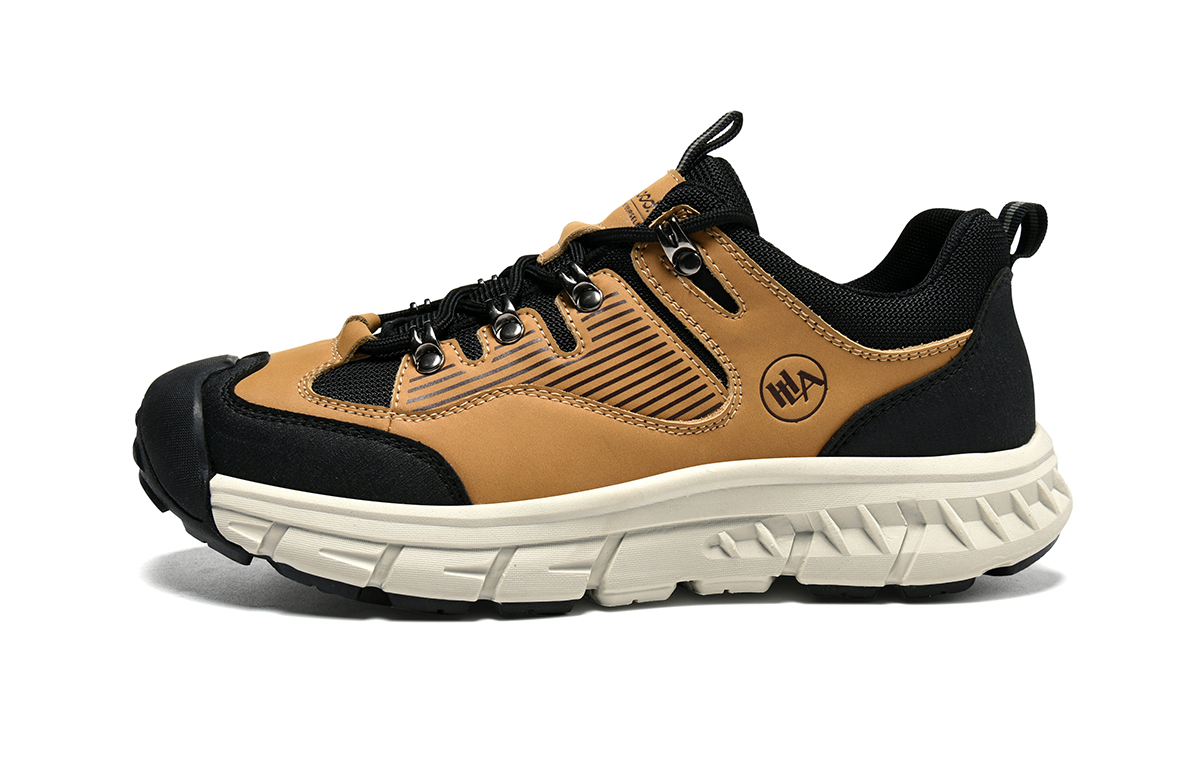 HLA Рабочие ботинки мужские низкие серо-черные коричневые черно-коричневые, цвет Black Brown
HLA Рабочие ботинки мужские низкие серо-черные коричневые черно-коричневые, цвет Black Brown