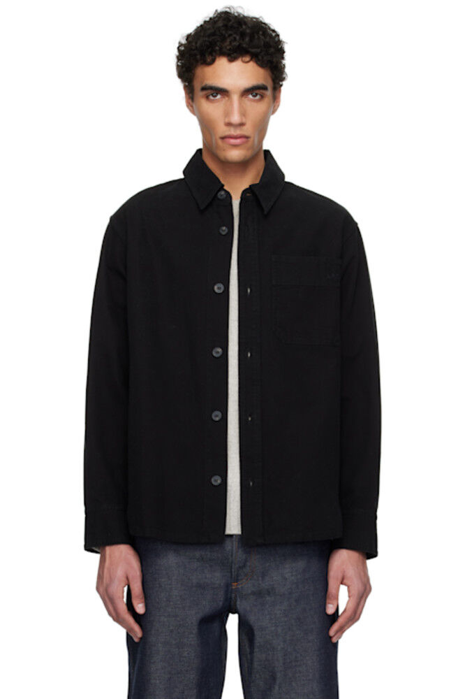 Черный - Рубашка Basile Brodée Poitrine A.P.C.
Черный - Рубашка Basile Brodée Poitrine A.P.C.