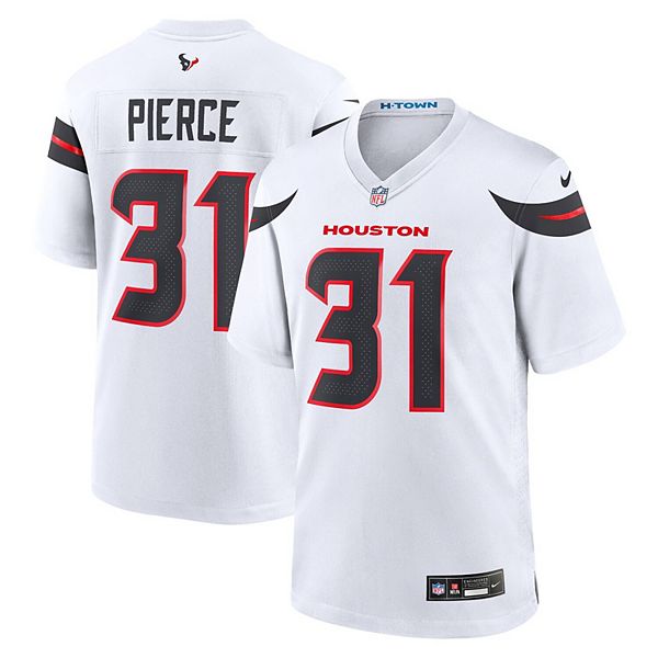 Мужская игровая футболка Dameon Pierce Houston Texans белая Nike
Мужская игровая футболка Dameon Pierce Houston Texans белая Nike