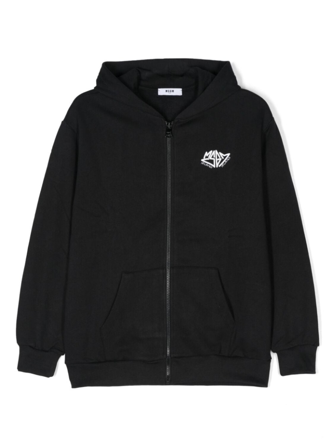 MSGM Kids толстовка с капюшоном на молнии с логотипом, черный
MSGM Kids толстовка с капюшоном на молнии с логотипом, черный
