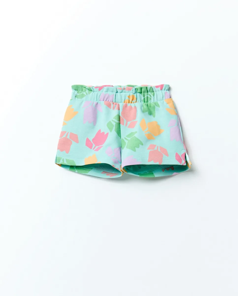 Короткие велюровые шорты Sfera, многоцветный 
Короткие велюровые шорты Sfera, многоцветный