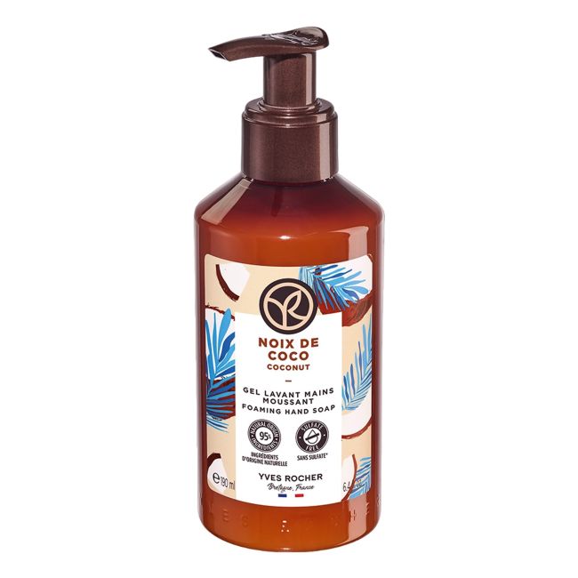 Noix de coco жидкое мыло для рук Yves Rocher, 190 мл
Noix de coco жидкое мыло для рук Yves Rocher, 190 мл