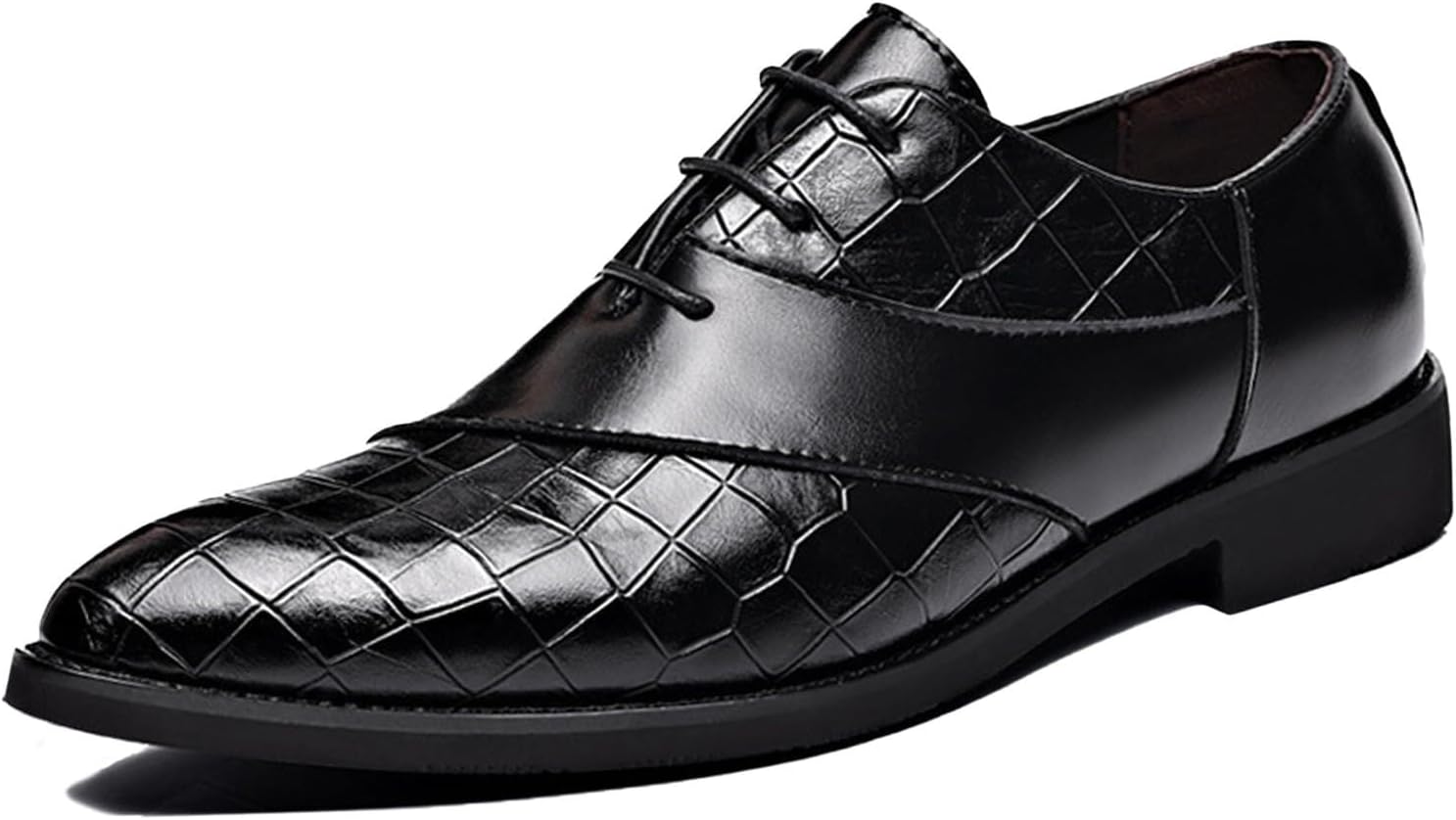 Мужские кожаные оксфорды с заостренным носком и шнуровкой, удобные деловые классические дерби для мужчин Generic, черный
Мужские кожаные оксфорды с заостренным носком и шнуровкой, удобные деловые классические дерби для мужчин Generic, черный