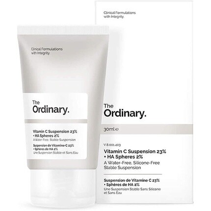 The Ordinary Суспензия витамина С 23% + сферы HA 30 мл
The Ordinary Суспензия витамина С 23% + сферы HA 30 мл