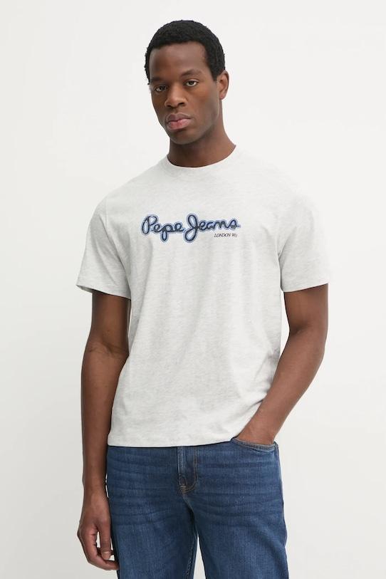 Хлопковая футболка DORIAN TEE Pepe Jeans, серый
Хлопковая футболка DORIAN TEE Pepe Jeans, серый