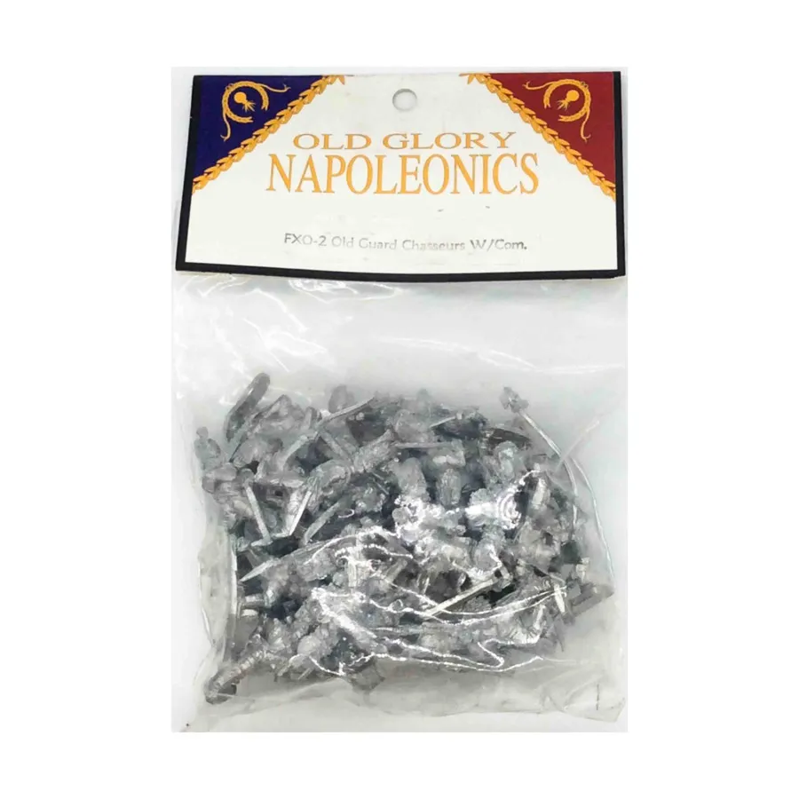 Егеря старой гвардии с командованием, Napoleonic - French (25mm) 
Егеря старой гвардии с командованием, Napoleonic - French (25mm)