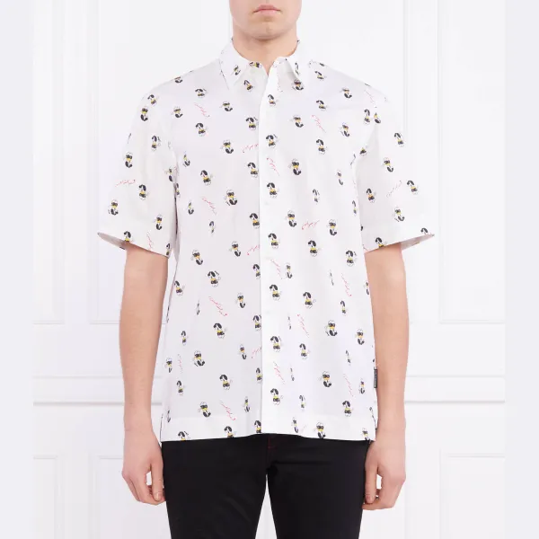 Повседневная рубашка стандартного кроя Karl Lagerfeld, белый
Повседневная рубашка стандартного кроя Karl Lagerfeld, белый